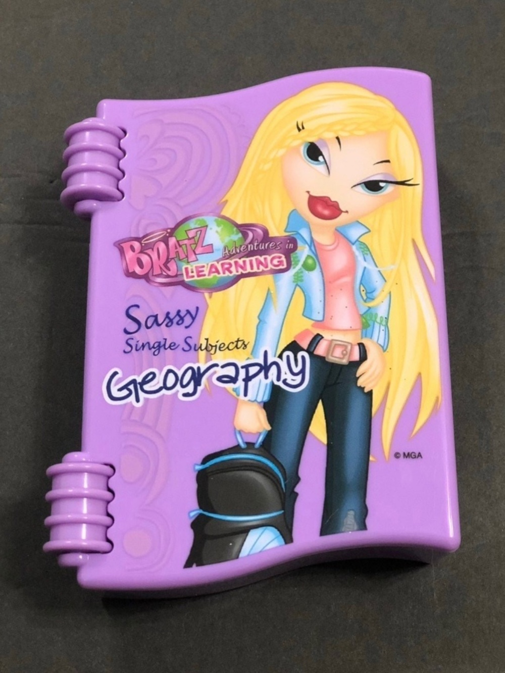 Bratz Adventures in Learning Electronic Sassy Single Subject Geography Game